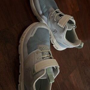 Kids Sneakers in Gray and White